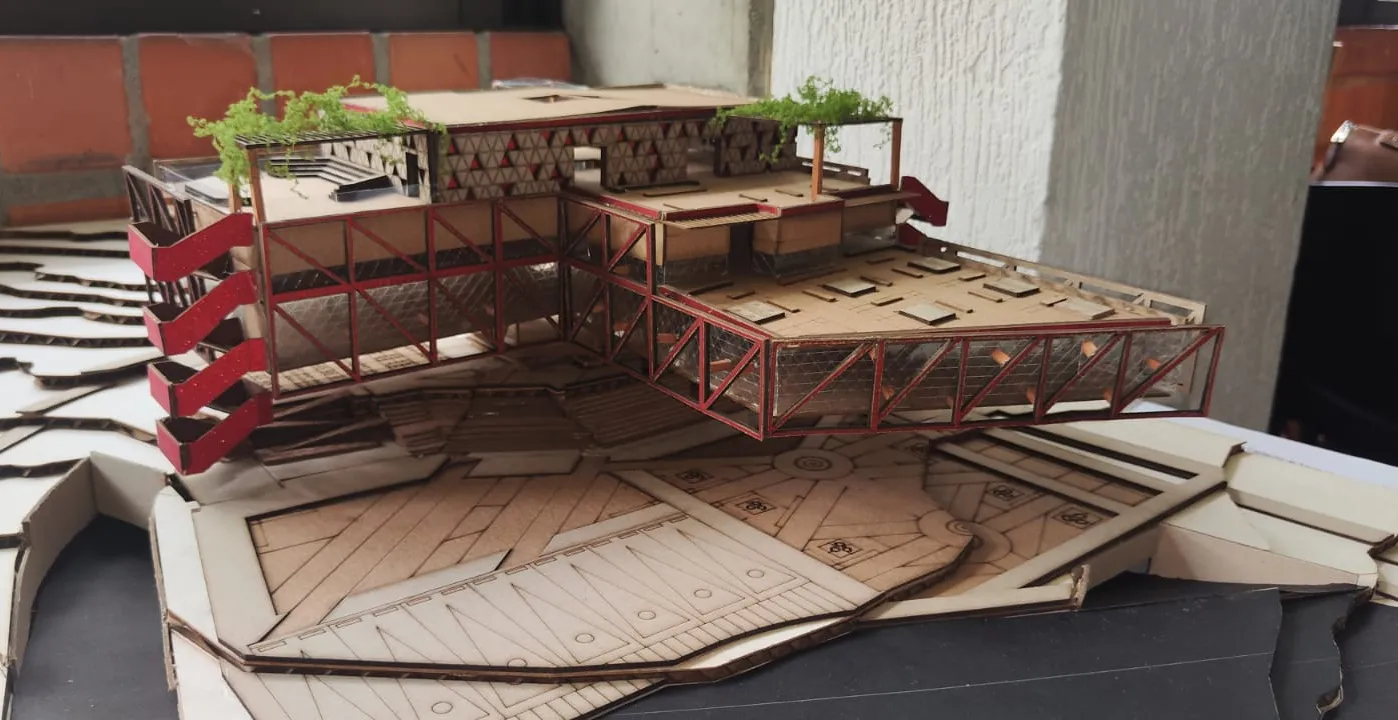 Vista general del proyecto sobre el predio del Batallón San Mateo.